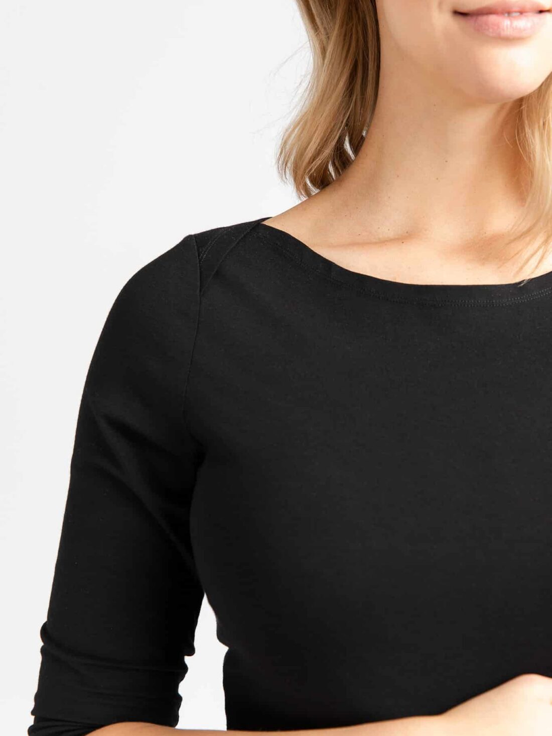 Swan dress Zwart