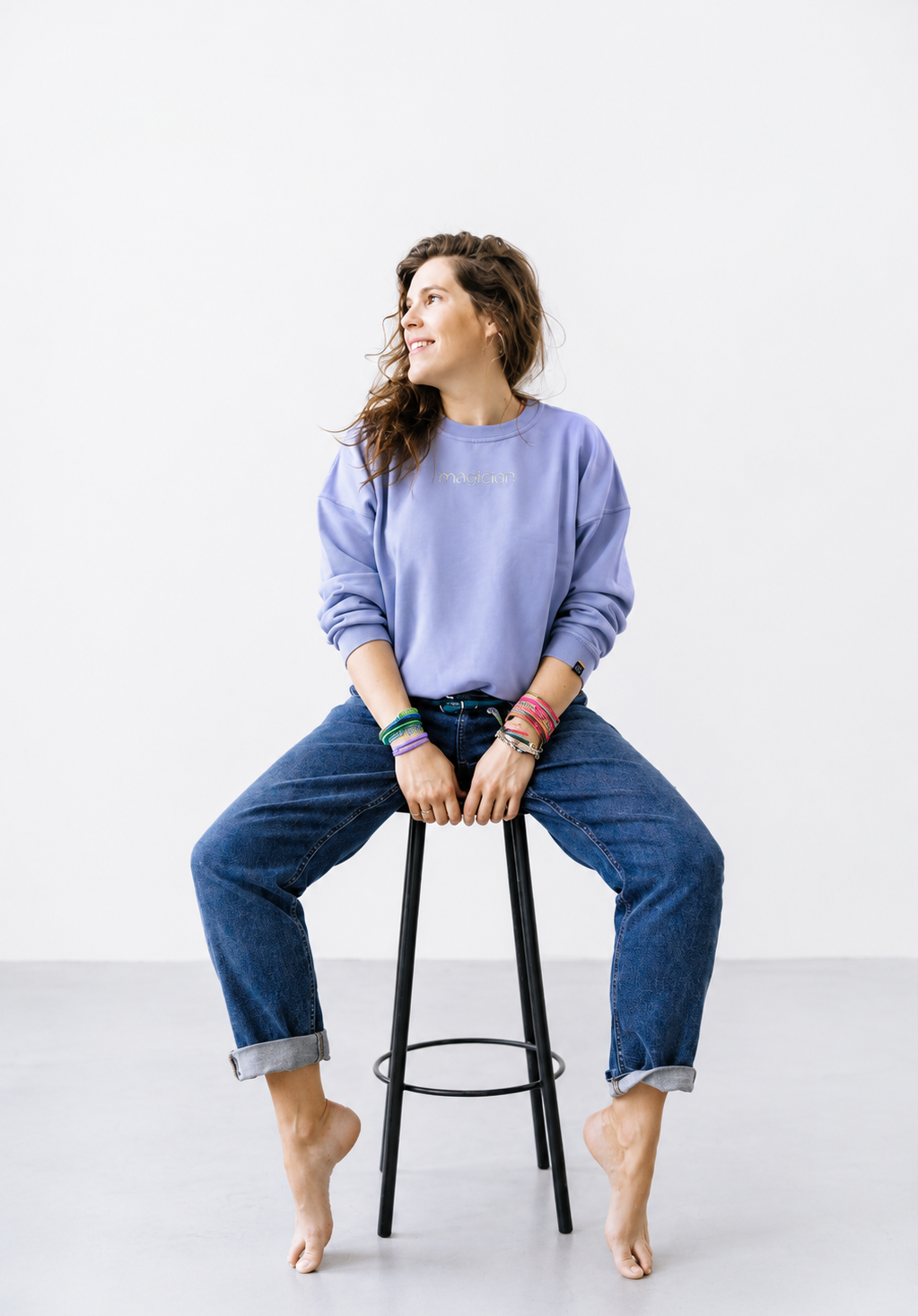 Magician sweater Lavender