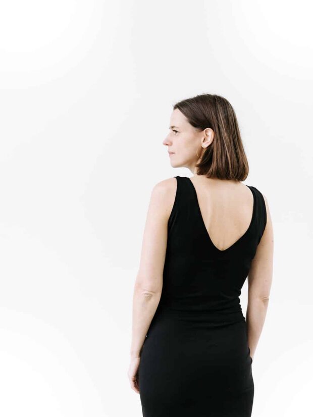 2-way dress Negro