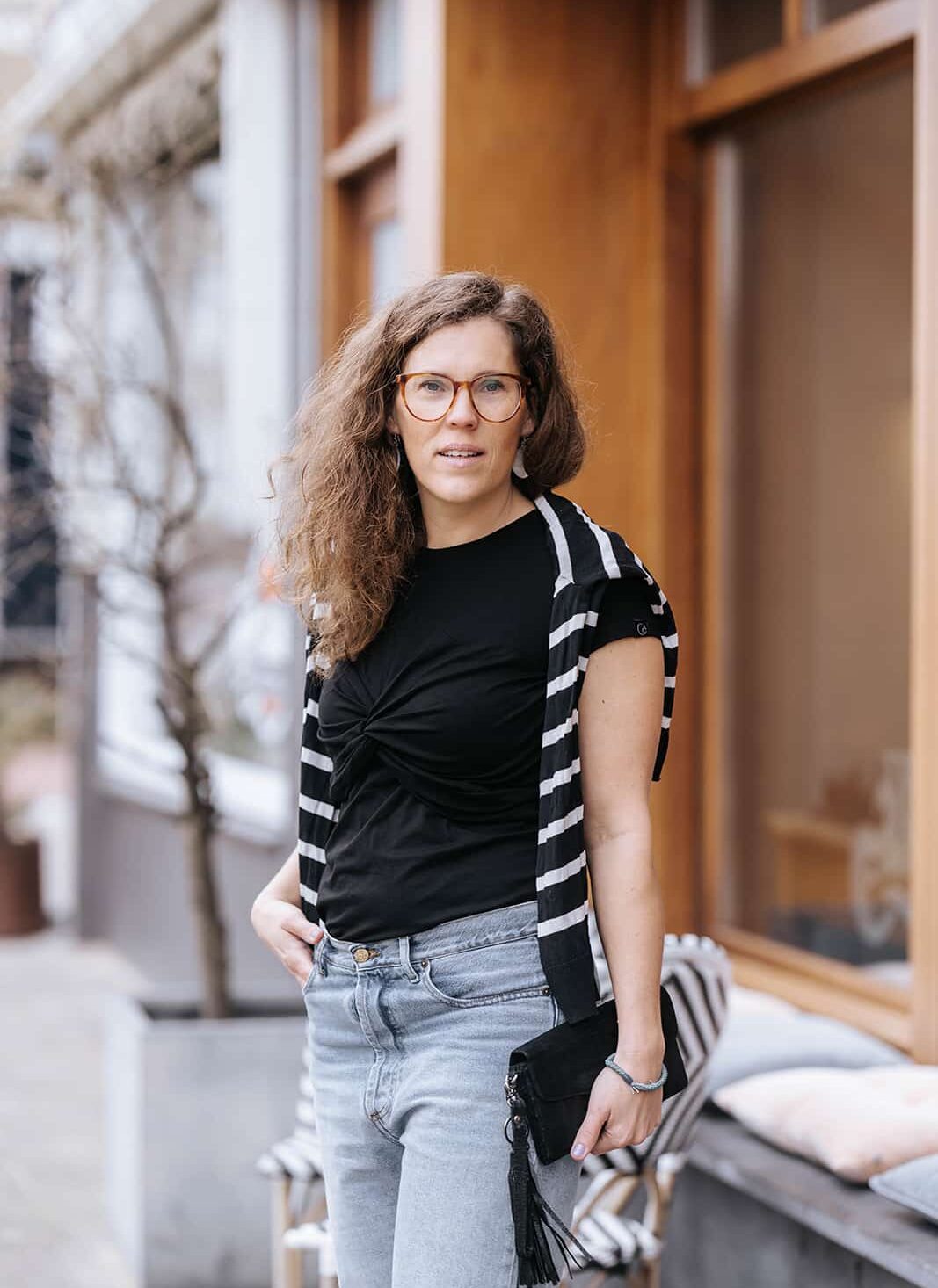 Nursing top Zwart