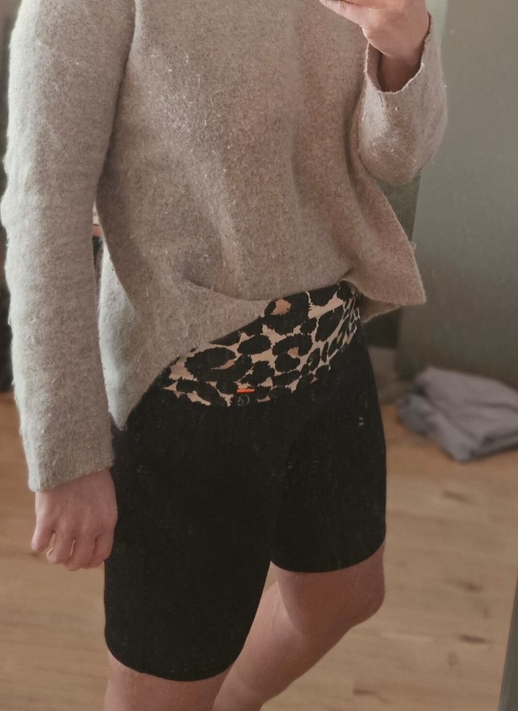 Korte broek Zwart