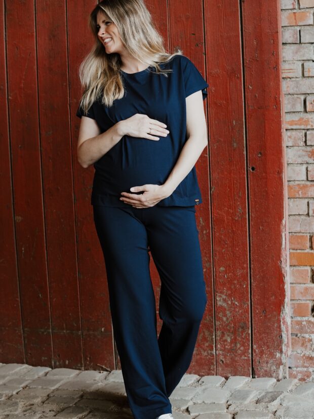 Oversized top Dark blue