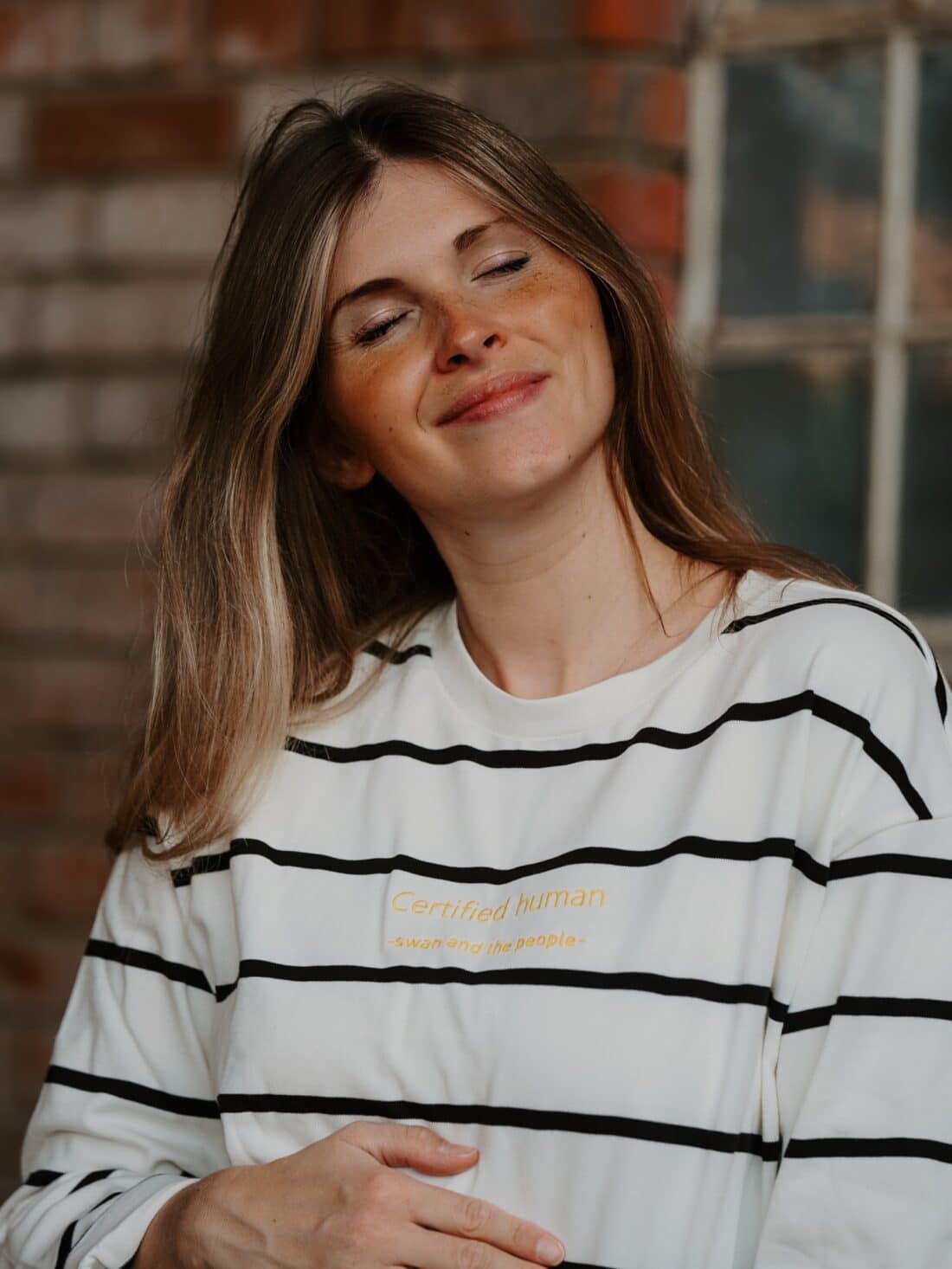 Streep sweater Certified Human