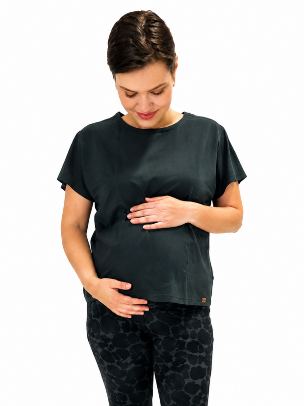 Oversized top Dark green
