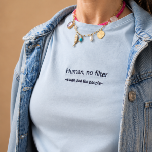 Boxy T-shirt Human, no filter