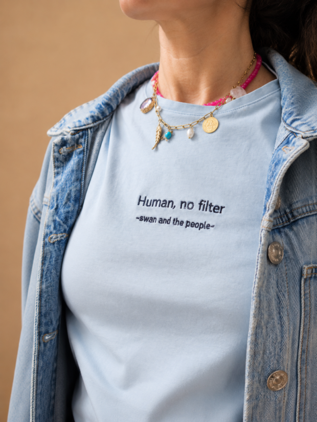 Boxy t-shirt Human, no filter