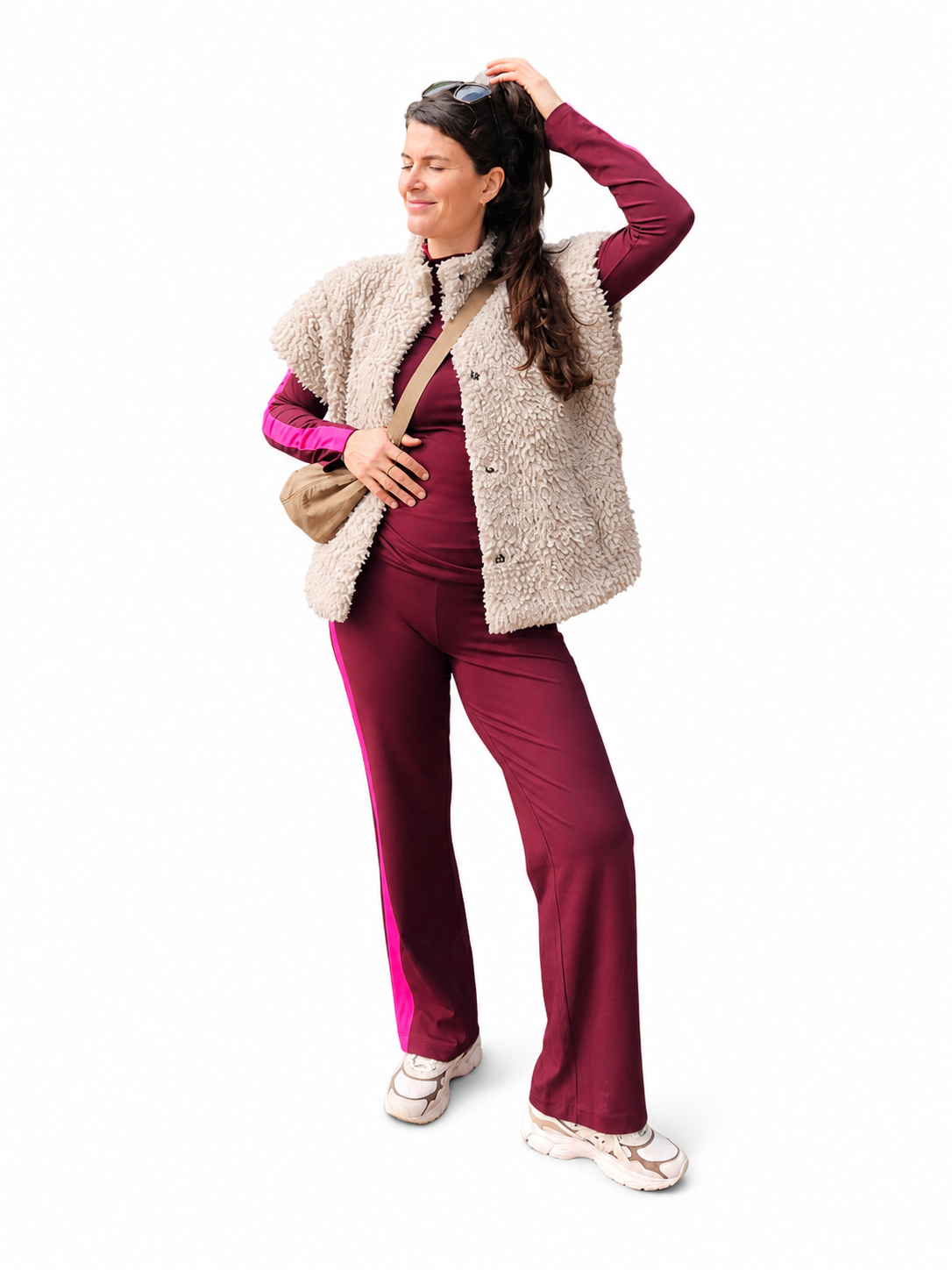 Set deal Burgundy fuchsia
