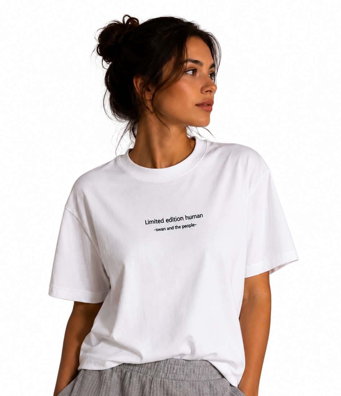 Boxy t-shirt Limited edition human